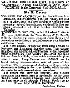 Property and Land Sales  1889-06-22 to 1889-07-13 CHWS